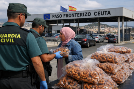 سبتة :  الجمارك تشدد الرقابة على ادخال الحلويات الرمضانية